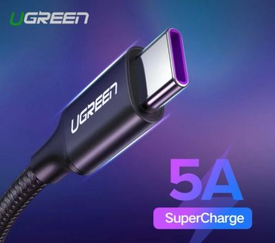 Лот: 14627548. Фото: 1. Ugreen Кабель USB Type C 5A. Дата-кабели, переходники