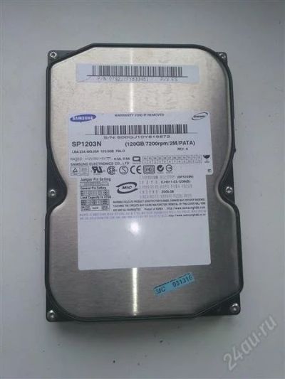 Лот: 1739237. Фото: 1. 120 Gb Samsung IDE. Жёсткие диски (HDD)