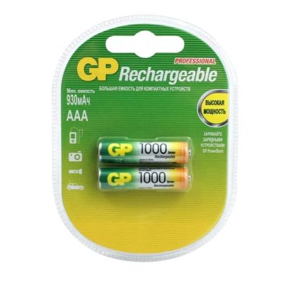 Лот: 21514807. Фото: 1. АКБ AAA GP 1000mAh 11214. Батарейки, аккумуляторы, элементы питания