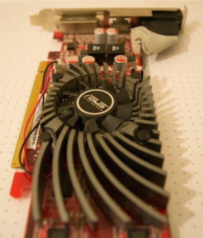 Лот: 6691442. Фото: 1. Asus EAH 4650 /DI/1GD2/LP. Видеокарты