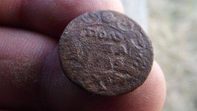 Лот: 11511591. Фото: 1. Полушка 1735 года. Россия до 1917 года