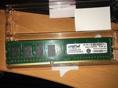 Лот: 11150599. Фото: 1. Crucial 8GB DDR3 PC3-12800 1600... Оперативная память
