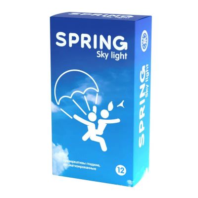 Лот: 22056196. Фото: 1. Презервативы SPRING™ Sky Light... Презервативы