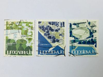 Лот: 23963552. Фото: 1. Югославские туристические объекты... Марки