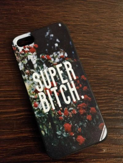 Лот: 11187336. Фото: 1. Накладка чехол Super Bitch для... Чехлы, бамперы