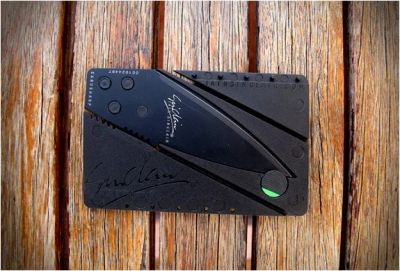 Лот: 3763611. Фото: 1. CardSharp - складной нож-кредитная... Сувенирные мелочи