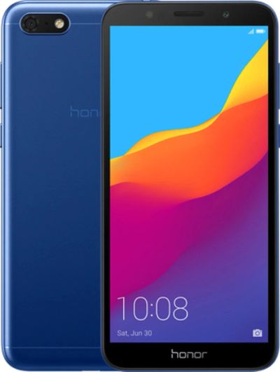 Лот: 13464469. Фото: 1. Смартфон Honor 7S 16GB Синий... Смартфоны