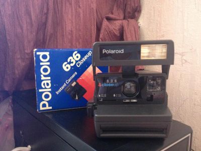Лот: 4549431. Фото: 1. Фотоаппарат Polaroid 636 не забрали. Polaroid