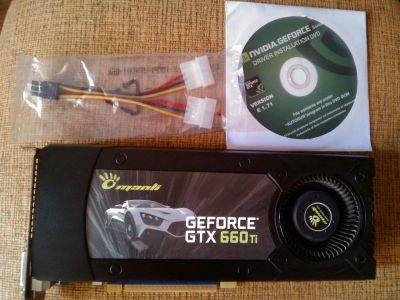 Лот: 3163046. Фото: 1. Игровая видеокарта GTX 660Ti. Видеокарты