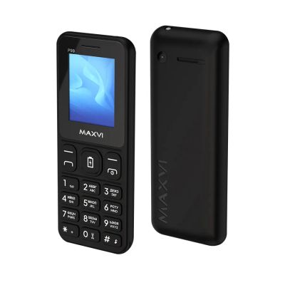 Лот: 25021353. Фото: 1. Сотовый Maxvi P99 Black 2sim/2... Кнопочные мобильные телефоны