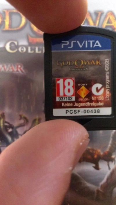 Лот: 7772050. Фото: 1. God Of War Collection PS vita... Игры для консолей