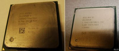 Лот: 13631290. Фото: 1. 2 процессора Intel Celeron 2,8... Процессоры