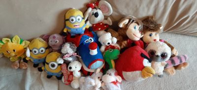 Лот: 20552355. Фото: 1. Игрушки одним лотом. Мягкие