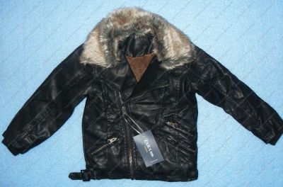 Лот: 7310165. Фото: 1. E143 куртка ZARA (утепленная иск... Верхняя одежда
