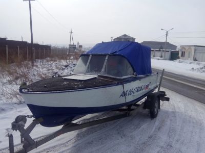 Лот: 15878321. Фото: 1. Лодка прогресс с мотором Yamaha... Лодки и катера