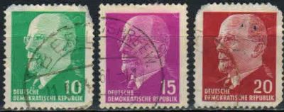 Лот: 19830933. Фото: 1. 1961. ГДР. Вальтер Ульбрихт. н... Марки