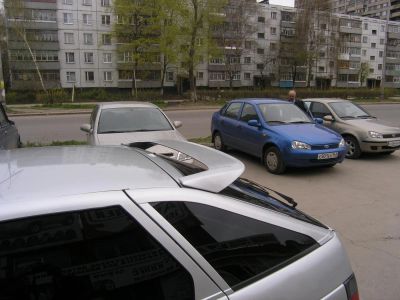 Лот: 6251205. Фото: 1. Спойлер, (К 3) Верхний, ВАЗ 2112... Детали тюнинга