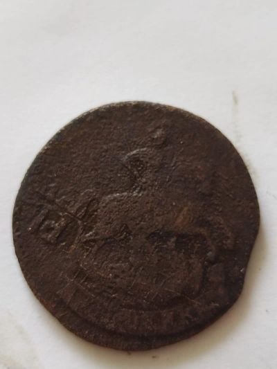 Лот: 20570917. Фото: 1. 2 копейки 1788 года тм перечикан. Россия до 1917 года