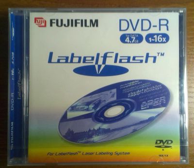 Лот: 3719736. Фото: 1. DVD-R Fujifilm DVD-R 4.7Gb LabelFlash... CD, DVD, BluRay