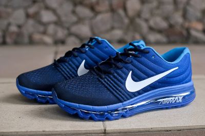 Лот: 8994166. Фото: 1. Кроссовки Nike Air Max 2017 (синие... Кеды, кроссовки, слипоны