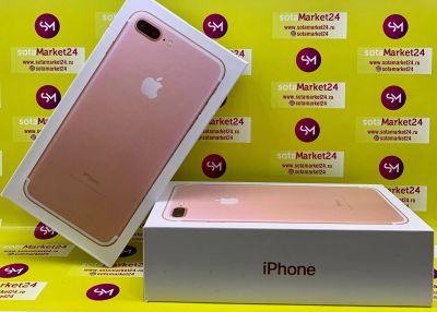 Лот: 17299412. Фото: 1. Apple iPhone 7 plus 128 ГБ | розовое... Смартфоны