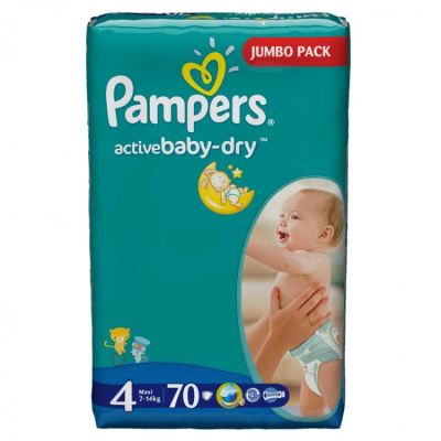 Лот: 6405843. Фото: 1. Подгузники Pampers Active Baby... Детская гигиена