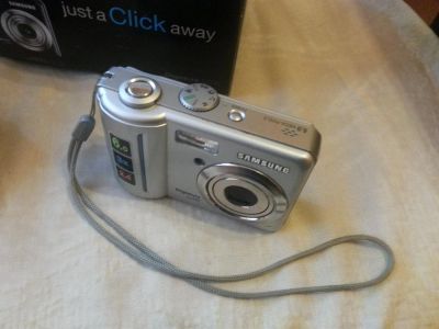 Лот: 3359338. Фото: 1. Цифровой фотоаппарат Samsung Digimax... Цифровые компактные