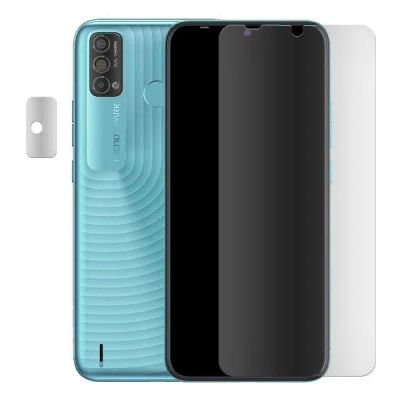 Лот: 24599712. Фото: 1. Защитное стекло Krutoff для Tecno... Защитные стёкла, защитные плёнки