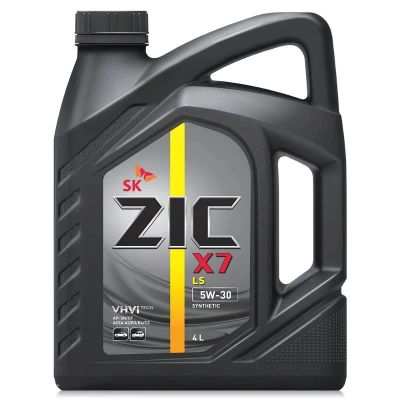 Лот: 14492840. Фото: 1. ZIC X7 LS 5W-30 синт 6L (Масло... Масла, жидкости