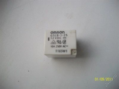 Лот: 1165470. Фото: 1. РЕЛЕ 12VDC- 10A-250V. Реле, тумблеры, переключатели