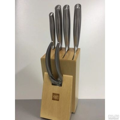 Лот: 18155323. Фото: 1. Набор ножей Xiaomi Huohou Nano... Столовые приборы, ножи