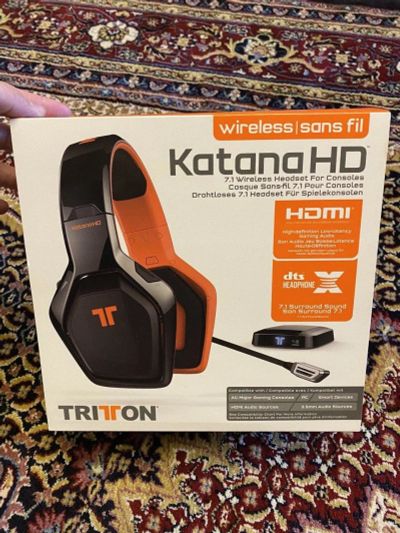 Лот: 16099035. Фото: 1. Игровые наушники Tritton Katana... Аксессуары для игровых приставок, консолей, геймпады