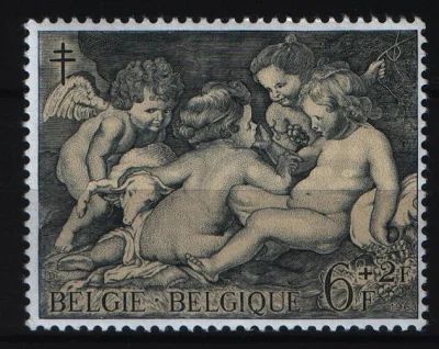 Лот: 12676337. Фото: 1. Бельгия 1963г - Рубенс - чистая. Марки