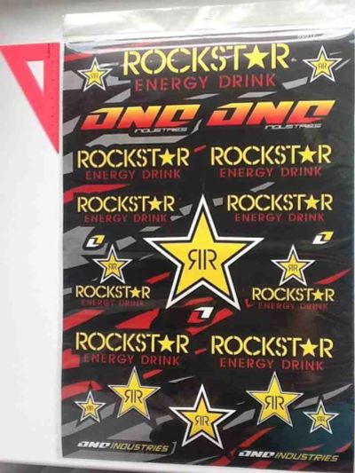 Лот: 4032049. Фото: 1. Наклейки Rockstar, формат А3. Аксессуары