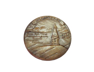 Лот: 10552090. Фото: 1. Магнит круглый Красноярск. Магниты сувенирные
