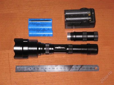 Лот: 1928054. Фото: 1. TrustFire TR-3T6 фонарь (прожектор... Фонарики