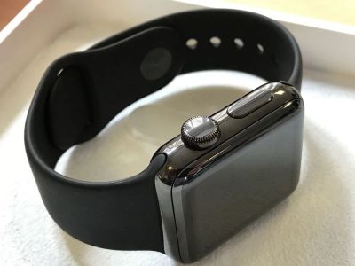 Лот: 16680584. Фото: 1. apple watch stainless steel 42mm... Смарт-часы, фитнес-браслеты, аксессуары