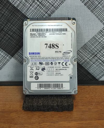 Лот: 20557402. Фото: 1. Жесткий диск SATA-II 2,5 Samsung... Жёсткие диски (HDD)