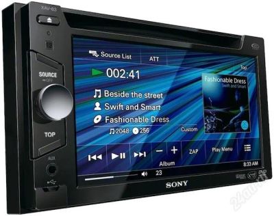 Лот: 2428292. Фото: 1. Автомагнитола SONY XAV63 2din... Мониторы, DVD
