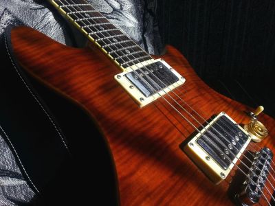 Лот: 5737078. Фото: 1. ESP LTD PB-500 See-thru Brown... Гитары
