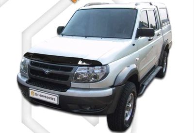 Лот: 8163848. Фото: 1. Защита фар CA прозрачная UAZ Patriot... Оптика и освещение