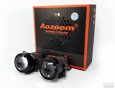 Лот: 17266172. Фото: 1. Светодиодные би-линзы Aozoom A9... Оптика и освещение