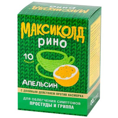 Лот: 23723758. Фото: 1. Максиколд Рино порошок для приготовления... Лекарства