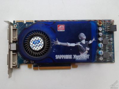 Лот: 15245608. Фото: 1. Видеокарта Sapphire Radeon X1950... Видеокарты