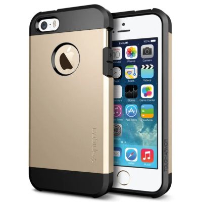 Лот: 4989004. Фото: 1. Накладка Spigen Tough Armor для... Чехлы, бамперы