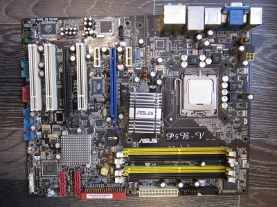 Лот: 10975762. Фото: 1. ASUS P5B-V. Материнские платы