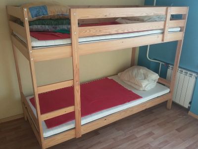 Лот: 12478384. Фото: 1. Кровать 2-ярусная Ikea "Mydal... Детские кровати и кроватки