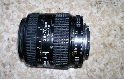 Лот: 16385123. Фото: 1. Объектив AF Nikkor 28-70mm 1:3... Объективы