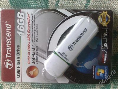 Лот: 575216. Фото: 1. transcend 16gb высокая скорость. USB-флеш карты