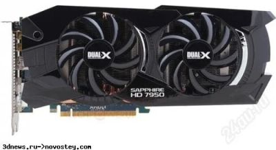 Лот: 2334916. Фото: 1. Sapphire hd 7950 oc edition. Видеокарты